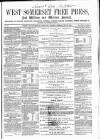 West Somerset Free Press Saturday 16 July 1864 Page 1