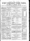 West Somerset Free Press Saturday 25 March 1865 Page 1