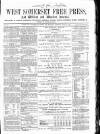 West Somerset Free Press Saturday 15 April 1865 Page 1