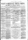 West Somerset Free Press Saturday 28 October 1865 Page 1