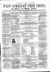 West Somerset Free Press Saturday 10 February 1866 Page 1