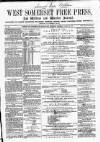 West Somerset Free Press Saturday 03 March 1866 Page 1