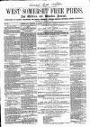 West Somerset Free Press Saturday 17 March 1866 Page 1