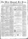 West Somerset Free Press Saturday 29 January 1870 Page 1