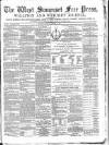 West Somerset Free Press Saturday 15 October 1870 Page 1