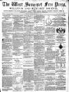 West Somerset Free Press Saturday 07 December 1872 Page 1
