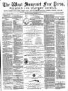 West Somerset Free Press Saturday 29 November 1873 Page 1