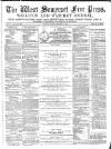 West Somerset Free Press Saturday 10 January 1874 Page 1