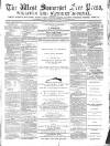 West Somerset Free Press Saturday 20 February 1875 Page 1