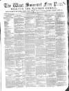 West Somerset Free Press Saturday 11 September 1875 Page 1