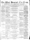 West Somerset Free Press Saturday 25 December 1875 Page 1
