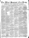 West Somerset Free Press Saturday 02 March 1878 Page 1