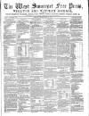 West Somerset Free Press Saturday 27 April 1878 Page 1