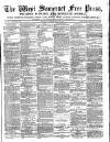 West Somerset Free Press Saturday 24 March 1883 Page 1