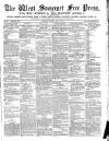 West Somerset Free Press Saturday 13 June 1885 Page 1