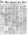West Somerset Free Press Saturday 08 January 1887 Page 1