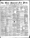 West Somerset Free Press Saturday 24 November 1888 Page 1