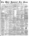 West Somerset Free Press Saturday 01 March 1890 Page 1