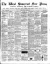West Somerset Free Press Saturday 08 November 1890 Page 1