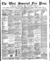 West Somerset Free Press Saturday 09 January 1892 Page 1