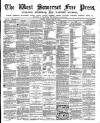 West Somerset Free Press Saturday 04 February 1893 Page 1