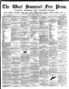 West Somerset Free Press Saturday 02 December 1893 Page 1