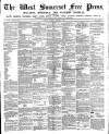 West Somerset Free Press Saturday 08 February 1896 Page 1