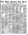 West Somerset Free Press Saturday 21 May 1898 Page 1