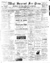 West Somerset Free Press Saturday 27 January 1912 Page 1