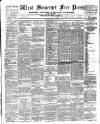 West Somerset Free Press Saturday 16 March 1912 Page 1