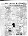 West Somerset Free Press Saturday 23 November 1912 Page 1