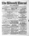 Sidmouth Journal and Directory Tuesday 01 March 1864 Page 1