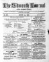Sidmouth Journal and Directory Monday 01 August 1864 Page 1