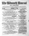 Sidmouth Journal and Directory Thursday 01 December 1864 Page 1