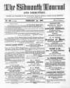 Sidmouth Journal and Directory Friday 01 February 1867 Page 1