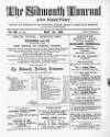 Sidmouth Journal and Directory Wednesday 01 May 1867 Page 1