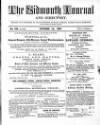 Sidmouth Journal and Directory Tuesday 01 October 1867 Page 1
