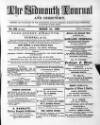 Sidmouth Journal and Directory Sunday 01 March 1868 Page 1