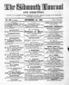 Sidmouth Journal and Directory Tuesday 01 September 1868 Page 1