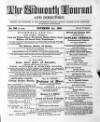 Sidmouth Journal and Directory Sunday 01 November 1868 Page 1