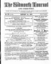 Sidmouth Journal and Directory Sunday 01 January 1871 Page 1