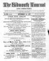 Sidmouth Journal and Directory Friday 01 September 1871 Page 1