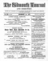 Sidmouth Journal and Directory Friday 01 December 1871 Page 1