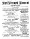 Sidmouth Journal and Directory Monday 01 July 1872 Page 1