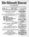 Sidmouth Journal and Directory Thursday 01 May 1873 Page 1