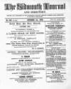 Sidmouth Journal and Directory Wednesday 01 October 1873 Page 1