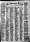 Aberdeen Herald Saturday 05 January 1861 Page 1