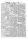 Leigh Chronicle and Weekly District Advertiser Saturday 14 June 1856 Page 1
