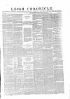 Leigh Chronicle and Weekly District Advertiser Saturday 23 August 1856 Page 1