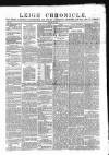 Leigh Chronicle and Weekly District Advertiser Saturday 03 January 1857 Page 1